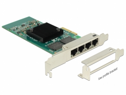 Изображение Delock PCI Express Card > 4 x Gigabit LAN