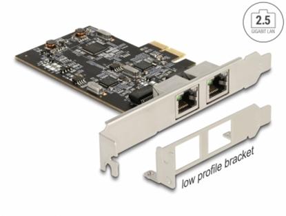 Picture of Delock PCI Express x2 Card to 2 x 2.5 Gigabit LAN i225