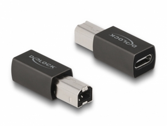 Изображение Delock USB 2.0 Adapter USB Type-C™ female to Type-B male