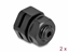 Изображение Delock Ventilation Plug M6 black 2 pcs