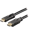 Picture of DELTACO active HDMI cable, HDMI High Speed ​​with Ethernet, 4K, Ultra HD, HDMI Type A ha, gold plate