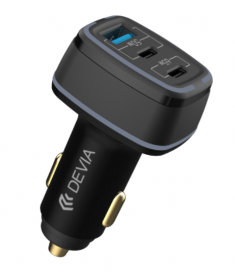 Picture of Devia EA361 USB / 2x USB-C Car Charger 115W