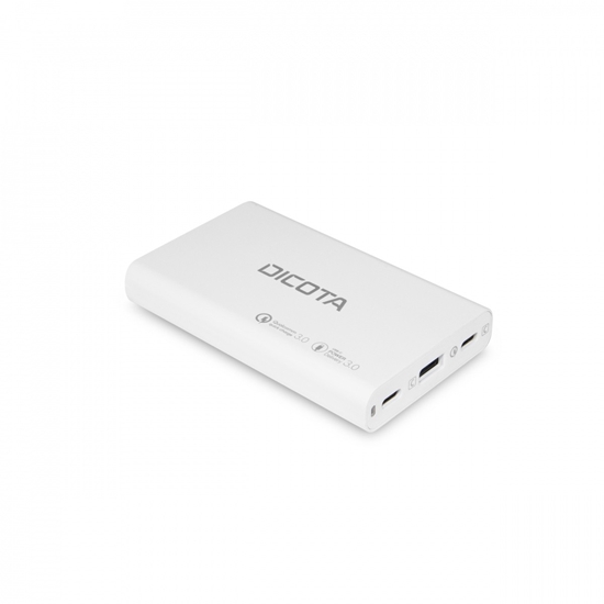 Picture of Dicota Desktop 3-Port Charger (65W) white