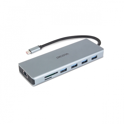 Picture of Dicota USB-C 13-in-1 Docking Station 4K HDMI/DP PD 100W