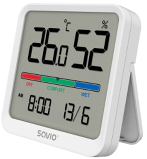 Изображение Digitālais termometrs Savio Temperature and Humidity Sensor 
