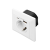 Picture of Digitus | Safety Plug for Flush Mounting with 1 x USB Type-C, 1 x USB A