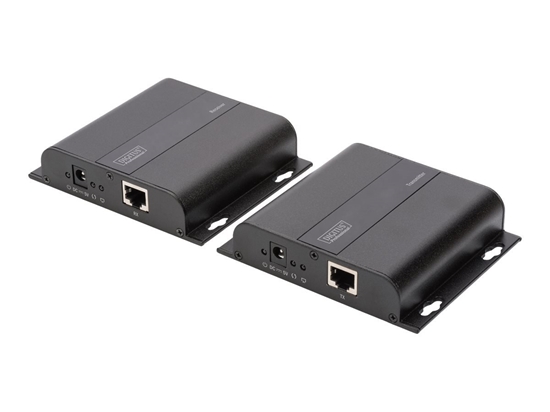 Picture of DIGITUS 4K HDMI Extender over IP Receiver Unit over network cable CAT 5/5e/6/7 4K2K/30Hz black