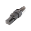 Picture of Digitus CAT 6A connector for field assembly, unshielded AWG 27/7 to 22/1, solid and stranded wire, RJ45 | Digitus | DN-93633 | Adapter