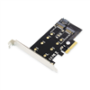 Picture of DIGITUS M.2 NGFF/NVMe SSD PCI Express 3.0 (x4) Add-On Karte