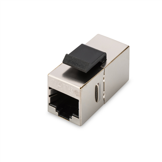 Picture of DIGITUS RJ45 Kupplung Cat5e RJ45 -> RJ45 geschirmt Panel