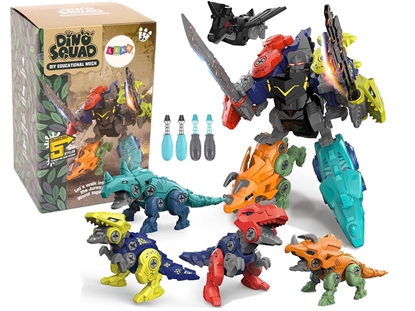 Изображение Dinozaurų konstravimo rinkinys 5in1