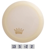 Изображение Diskgolfo diskas Distance Driver Glow Premium Majesty (Mini), White