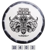 Picture of Diskgolfo diskas Distance Driver S-LINE PD NORDIC PHENOM 2 black/white