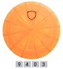 Изображение Diskgolfo diskas Fairway Driver Lux Vapor SPLICE Orange