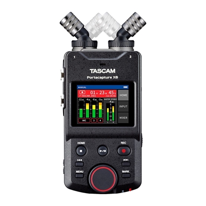 Attēls no Dyktafon Tascam Tascam Portacapture X6 - Rejestrator i interfejs audio USB z 6 kanałami nagrywania