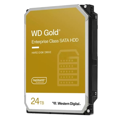Picture of Dysk serwerowy WD Gold 24TB 3.5'' SATA III (6 Gb/s)  (WD241KRYZ)