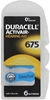 Picture of Duracell 1.4 V, zinc-air, 6 pack Single-use battery