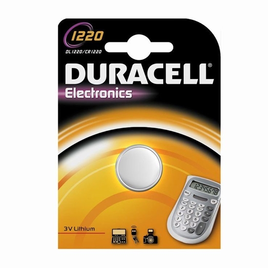 Picture of Duracell CR1220 Lithium 3V Tablet Battery