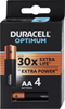 Picture of Duracell Optimum AA Alkaline 4pack