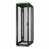 Picture of Easy Rack 600mm/42U/1200mm , with Roof, castors,feet and 4 Brackets, No Side panels,Bottom, black