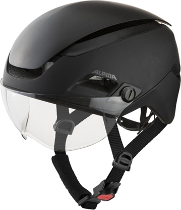 Attēls no Ecost customer return ALPINA Unisex - Adult, ALTONA V cycling helmet, black-stealth matt, 57-62 cm