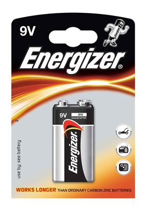 Attēls no Elementai ENERGIZER 9V,1 vnt. / "krona", alkaline