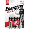 Picture of Energizer BATERIA ENERGIZER MAX AAA LR03. 4 szt. Opakowanie ECO