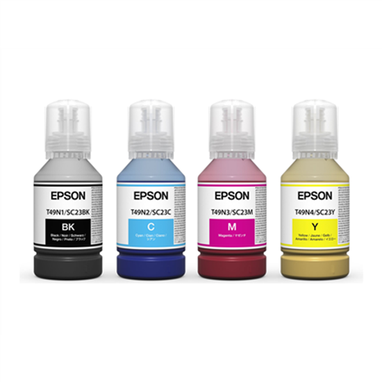 Picture of Epson SC-T3100x Cyan, 140ml T49H20N | Epson SC-T3100x | T49H2 | Ink refill | Cyan