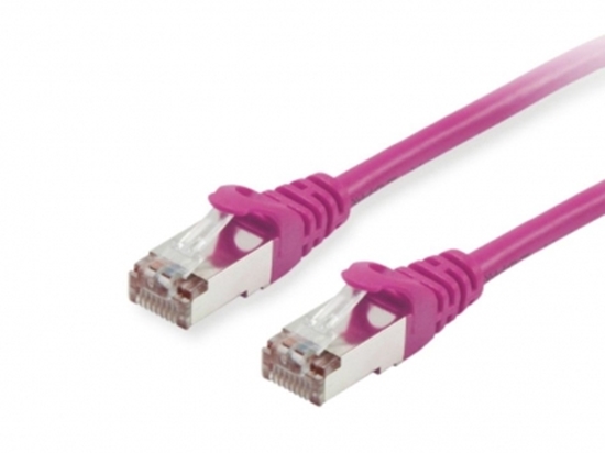 Picture of Equip Patchkabel Cat6   S/FTP 2xRJ45 0.15m lila