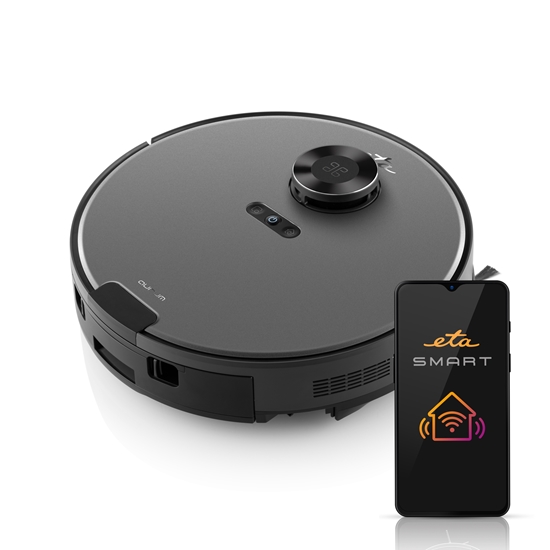 Picture of ETA | Robot Vacuum Cleaner | Aurum ETA524190000 | Wet&Dry | Operating time (max) 240 min | Li-ion | 5200 mAh | Dust capacity 0.25 L | Grey