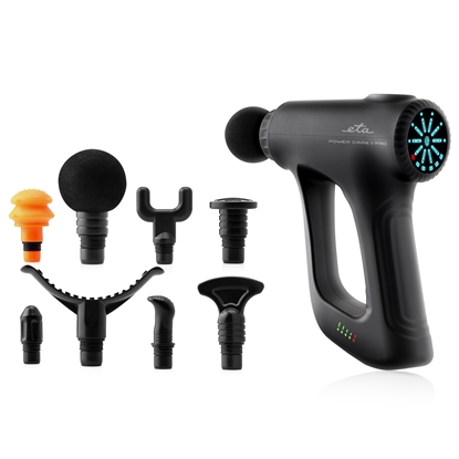 Attēls no ETA Massage Gun | ETA266090000 PowerCare Pro | Number of massage zones 3 | Number of power levels 10 | Black