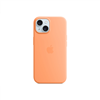 Изображение Etui silikonowe z MagSafe do iPhonea 15  - pomarańczowy sorbet