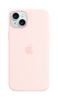 Picture of Apple Silicone Case with Magsafe Rear Cover for Apple iPhone 15 Plus