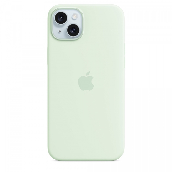 Picture of Etui silikonowe z MagSafe do iPhonea 15 Plus - pastelowa mięta