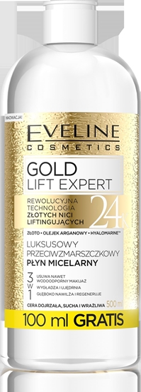 Picture of Eveline Gold Lift Ex płyn micelarny 500ml