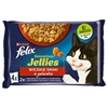 Picture of Felix Sensations - beef with tomato and chicken with carrot in jelly - Wet food for cats - 4 x 85g