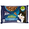 Изображение Felix Sensations Mix - salmon, shrimps, ocean fish with tomatoes - wet cat food - 4x85 g