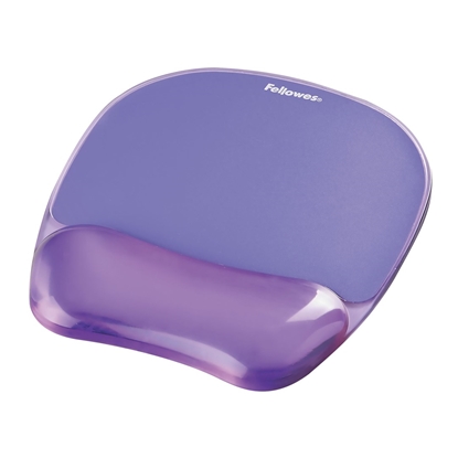 Изображение Fellowes CRYSTAL Mouse & Wrist Pad gel purple