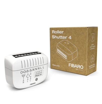 Изображение Fibaro | Roller Shutter 4, Z-Wave Plus EU | FGR-224 ZW8 868,4 MHz