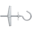 Attēls no Fischer 80186 screw anchor / wall plug 20 pc(s) Toggle bolt 130 mm