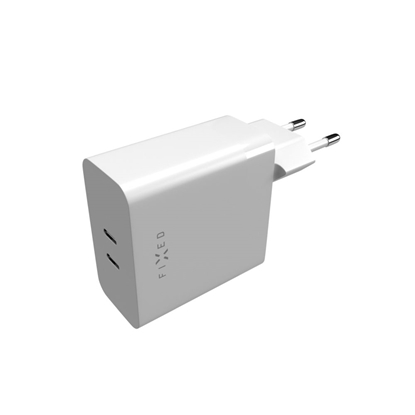 Attēls no Fixed | Dual USB-C Mains Charger, PD support, 65W