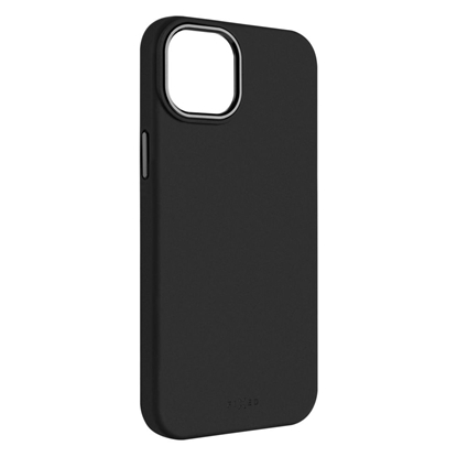 Attēls no Fixed | MagFlow | Back cover | Apple | iPhone 15 | Liquid silicon | Black