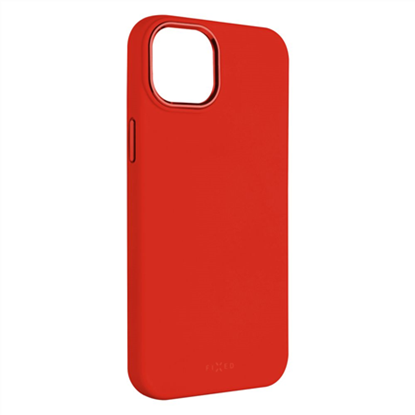 Picture of Fixed | MagFlow | Back cover | Apple | iPhone 15 Plus | Liquid silicon | Red