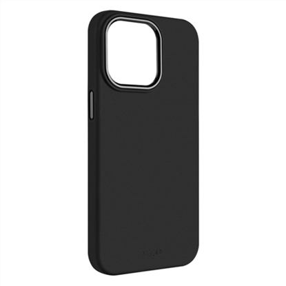 Picture of Fixed | MagFlow | Back cover | Apple | iPhone 15 Pro | Liquid silicon | Black