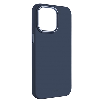 Attēls no Fixed | MagFlow | Back cover | Apple | iPhone 15 Pro | Liquid silicon | Blue