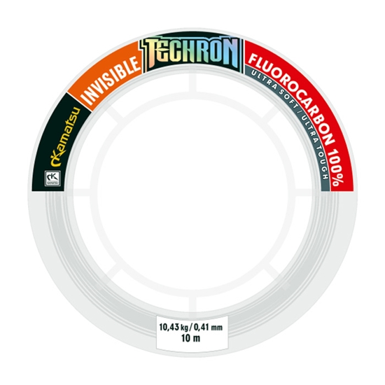 Изображение Fluorokarbona aukla Kamatsu TECHRON 10m, 0.64mm