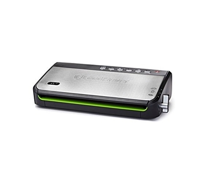 Attēls no FoodSaver FFS005X vacuum sealer 0.5 mbar Black, Stainless steel