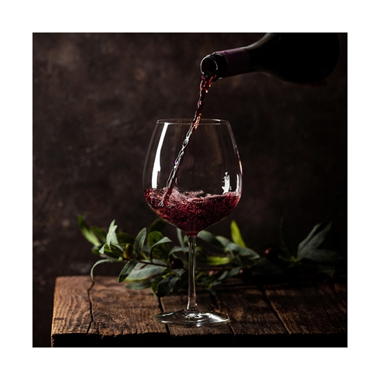 Picture of Foto glezna 30x30cm WINE POUR