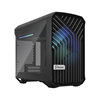 Изображение Fractal Design | Torrent Nano RGB TG Light Tint | Side window | Black | ATX