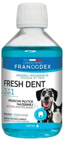 Изображение FRANCODEX Fresh dent burnos higienos skystis šunims ir katėms - 250ml